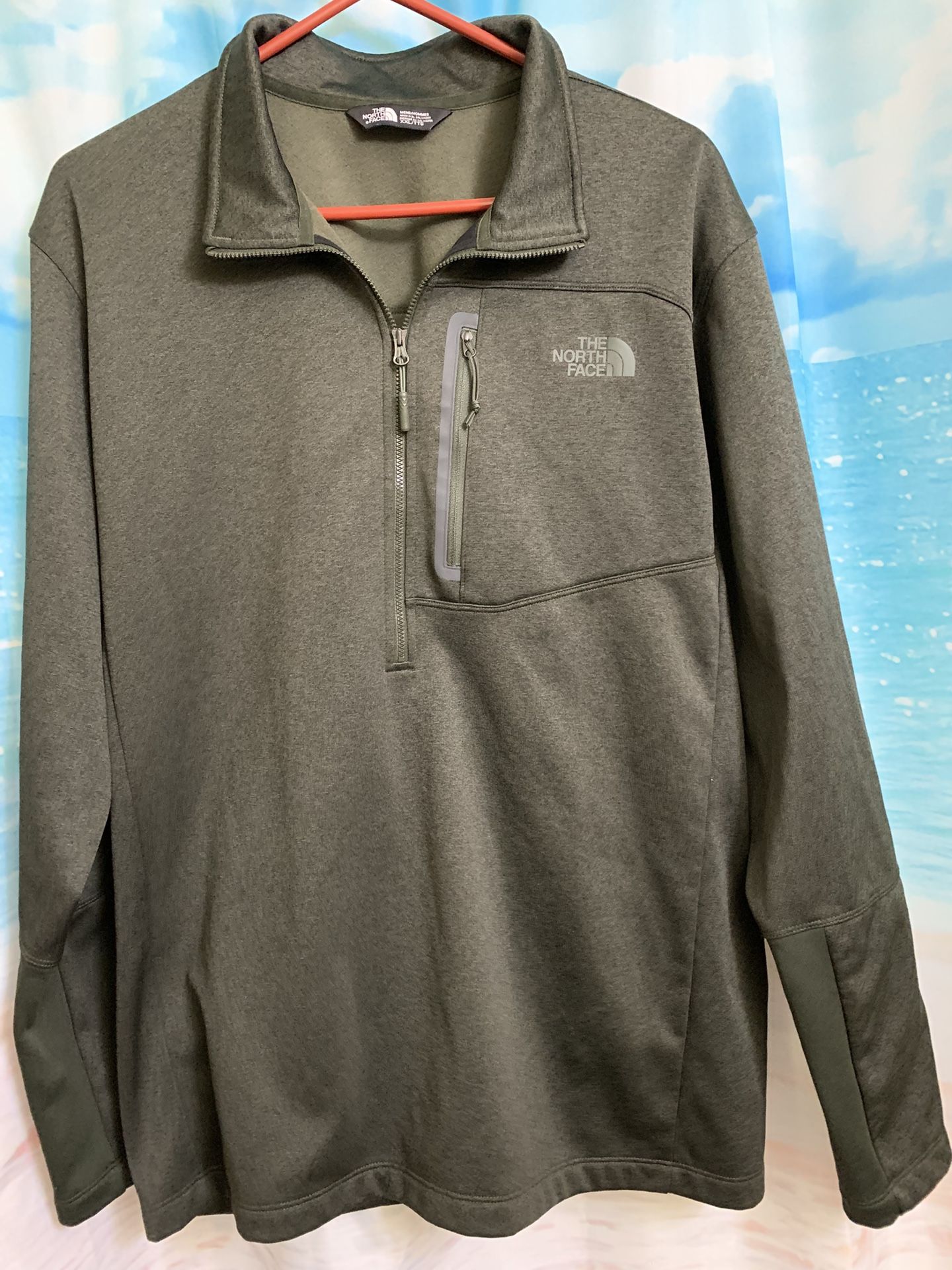 North Face Light Fleece Pull Over Jacket Men’s