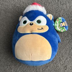 Sonic Xmas Squishmello