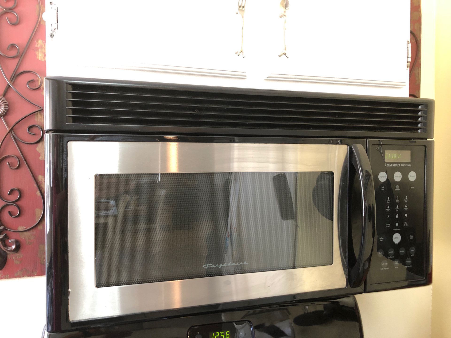 Frigidaire microwave and range