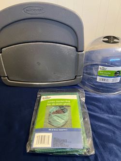 Suncast Hose Hideout, Bell Cloche, Jumbo Garden Bag