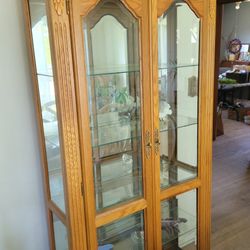 Amish Made Curio Cabinet