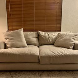 Light Grey Deep Sofa Couch
