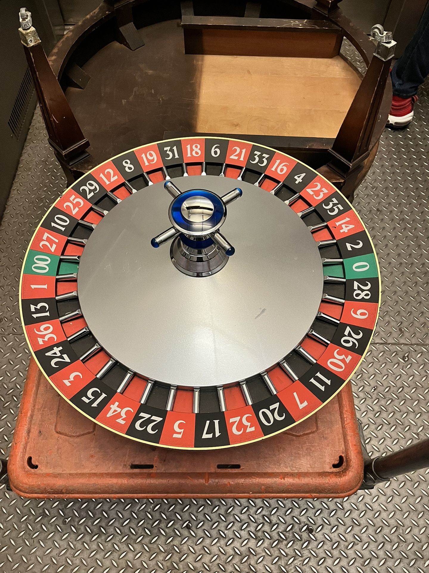 Electric Roulette Wheel From Casino