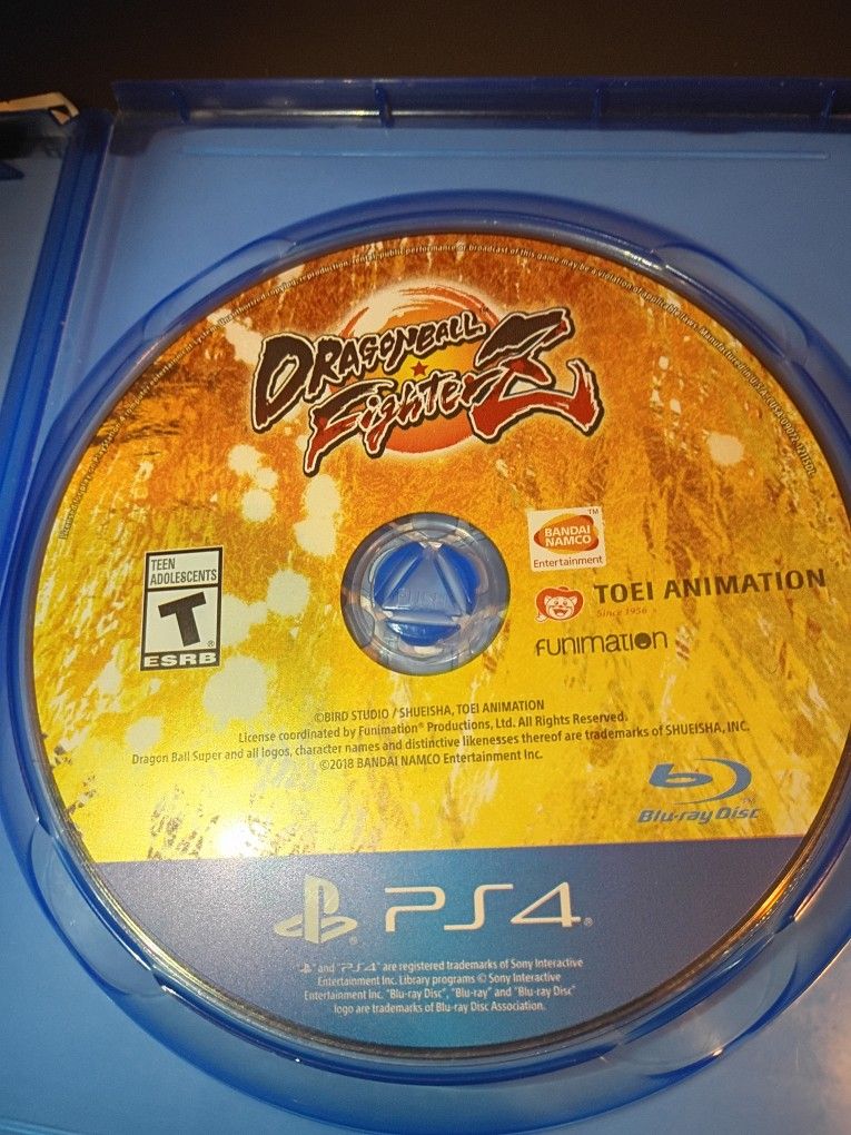 PS4 Dragonball Fighter Z