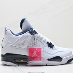 Nike Air Jordan 4 Retro Mid Top Retro Casual Sneaker
