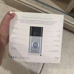 Brand New Ring Indoor Camera And Ring Doorbell 