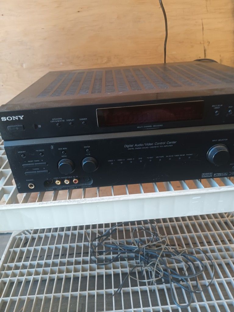 Sony Hi Power Receiver 7.1 Surround 110 Watts Per Channel