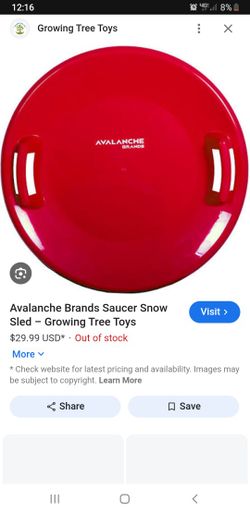 Snow Disc Saucer And Gear