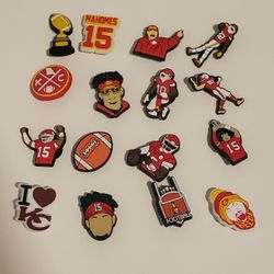 Croc Charms (Chiefs)