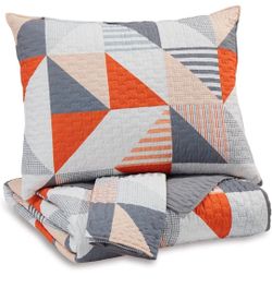 Twin coverlet set