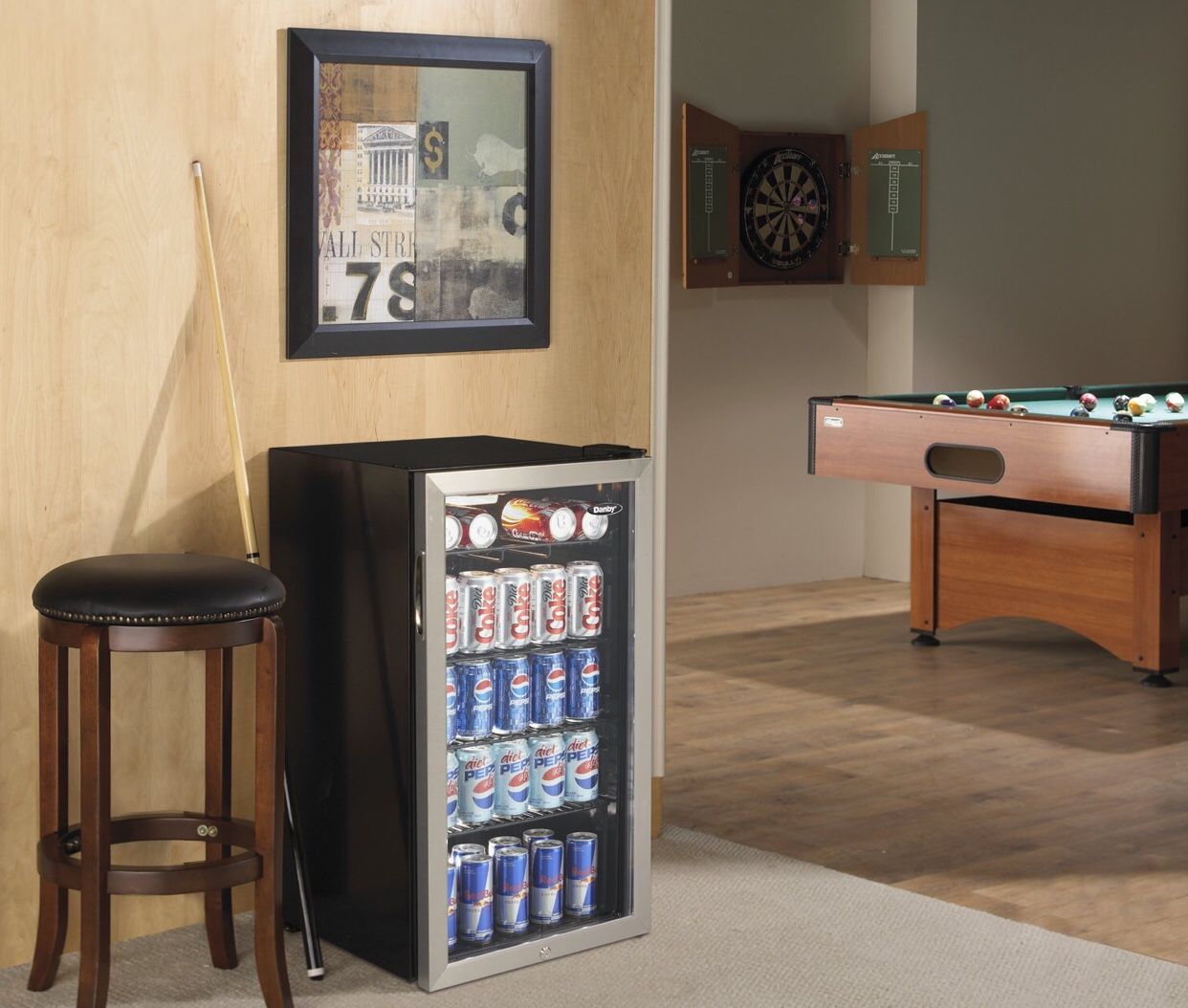 Beverage cooler 120 can holder