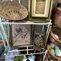 Metal Vintage Rack Shelf Stand 