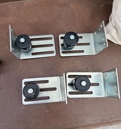 4 - Stay Roller, Delrin/Galvanized Steel