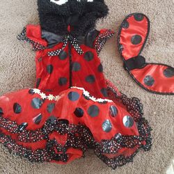 Halloween costume Lady bug Size 3-4