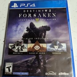 Ps4 Game Destiny 2: Forsaken - Legendary 

