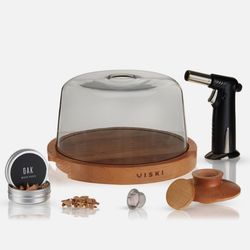 Alchemi by Viski Smoked Cocktail Infuser Kit, Handy Smoker Dome New In Box