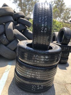 275-60-20 used tires 275/60/20 used tires
