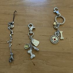 CHIHUAHUA KEY CHAINS AND PURSE CHARMS$