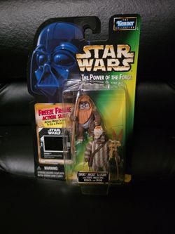 Star Wars Power of the Force Ewoks Wicket & Logray Figures