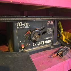 Craftsman Table Saw $45