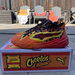 Lamelo Ball Hot Cheeto Shoes  9 Adults