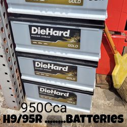 950cca batteries.....Die Hard