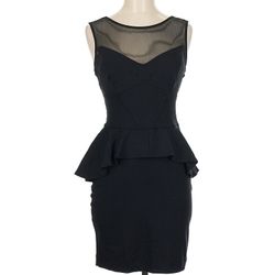 🖤🖤Bebe Black Peplum Dress🖤🖤