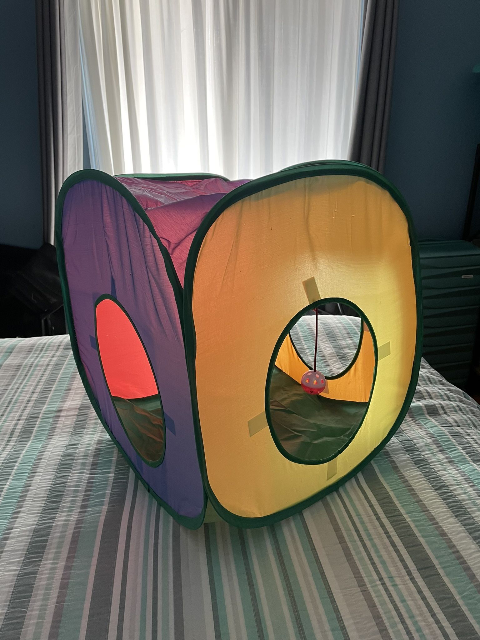 Collapsable cat tunnel