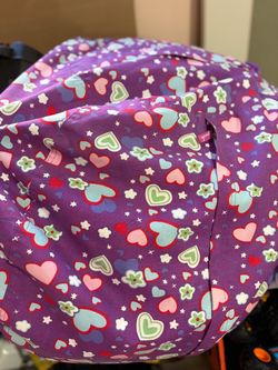 Purple Beanbag