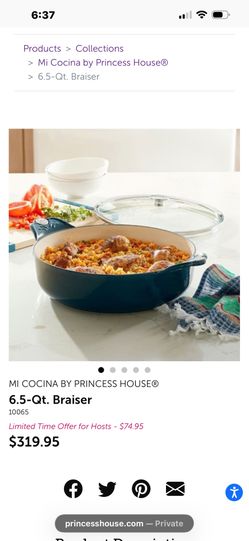 Princess House 6.5 Cast Iron