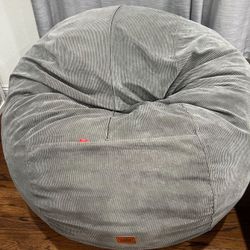 Cordaroy Queen Size Bean Bag Chair