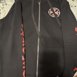 Chrome Heart Zip Up