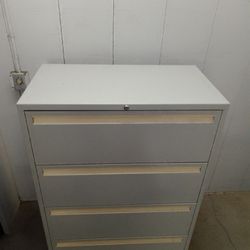Metal File Cabinet With Key For Legal Or Letter Size 