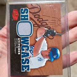 Jeff Kent Bat Relic Auto – Dodgers Showcased Patch Card