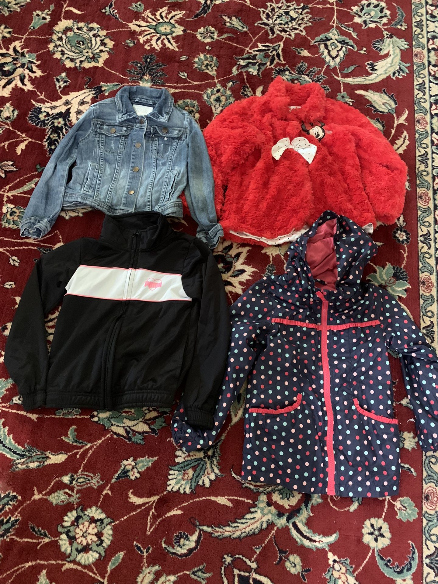 Girls 5/6t Jackets /raincoat 