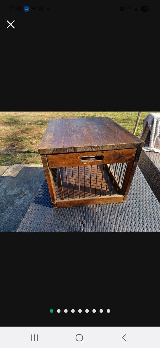 Wood Box File Cabinet Storage Papers Office