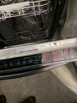 Samsung dish washer and stove