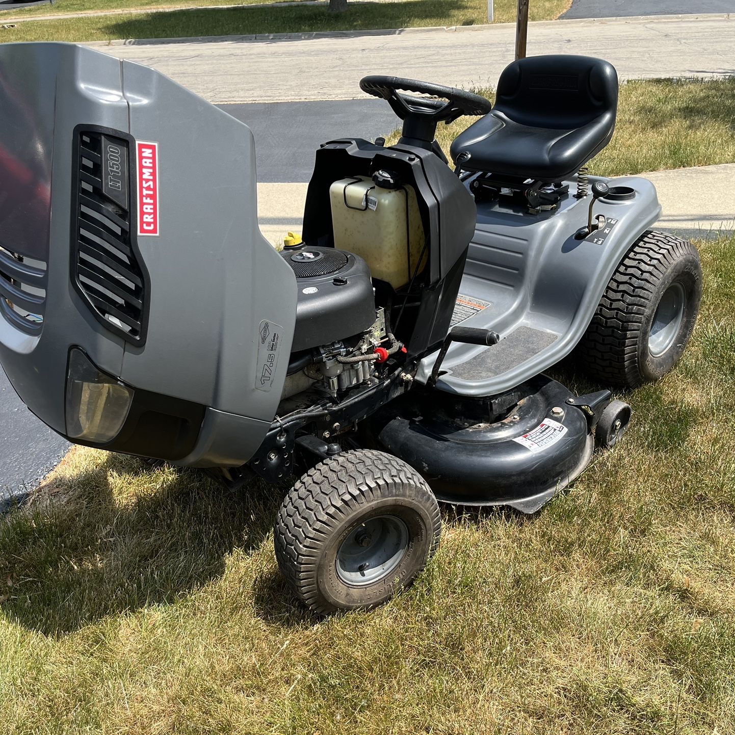 Craftsman lt 1500 mower deck deals