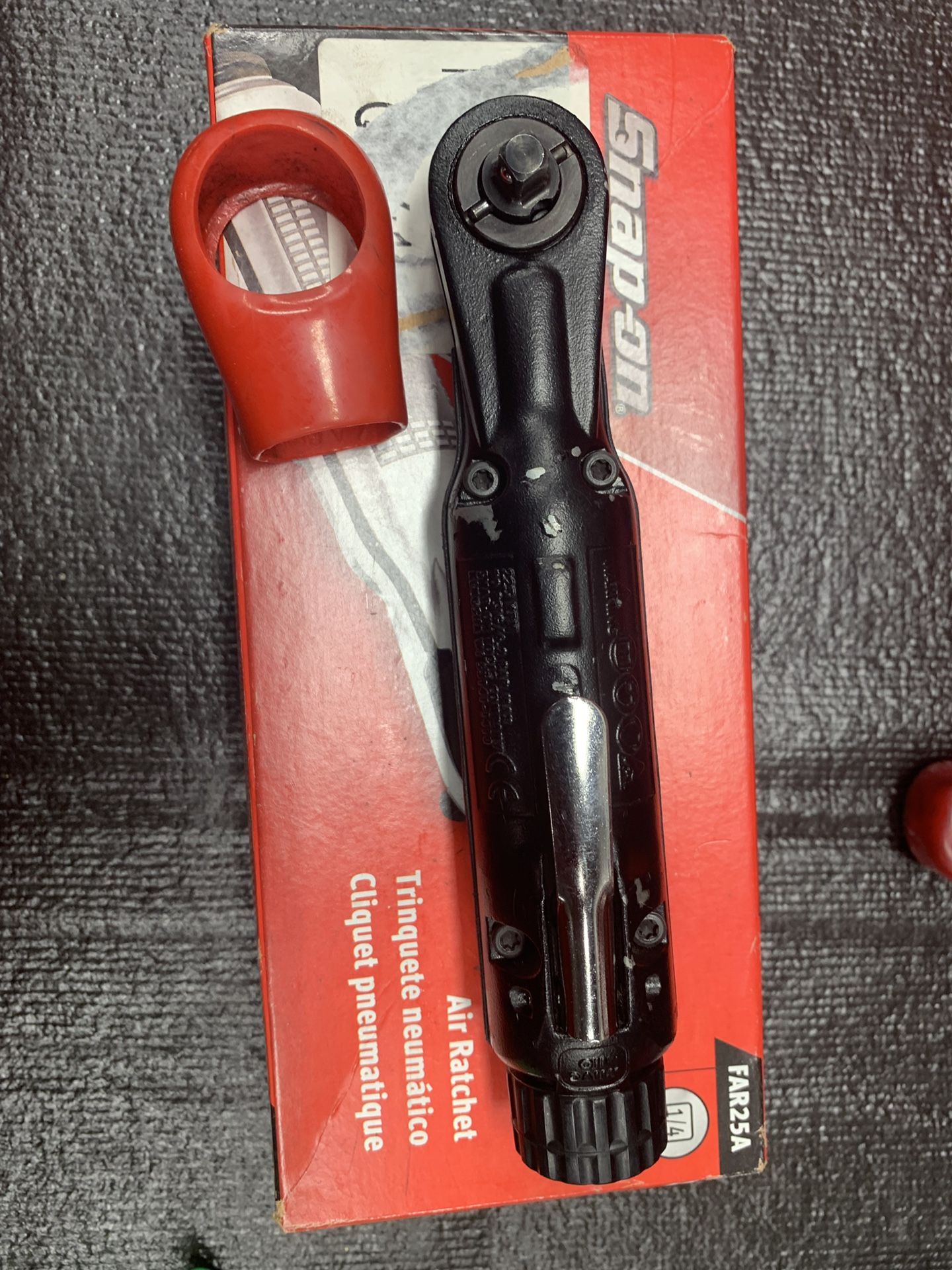 Snap on air ratchet 1/4 far25a