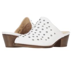 CL By Laundry Cooper Studded White  Size 8,5