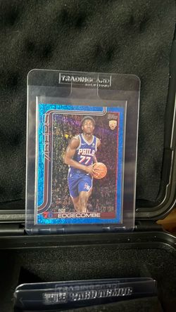 VJ Edgecombe Topps Rookie Card 76ers /150