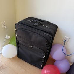 Free Large Black suitcase