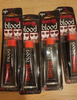 Vampire Blood Costume Makeup Tubes – 3 tubes for $4