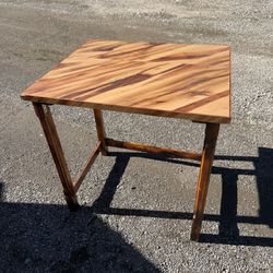 Wooden Table Brown Simple