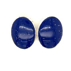 Extra Large Native American Lapis Earrings