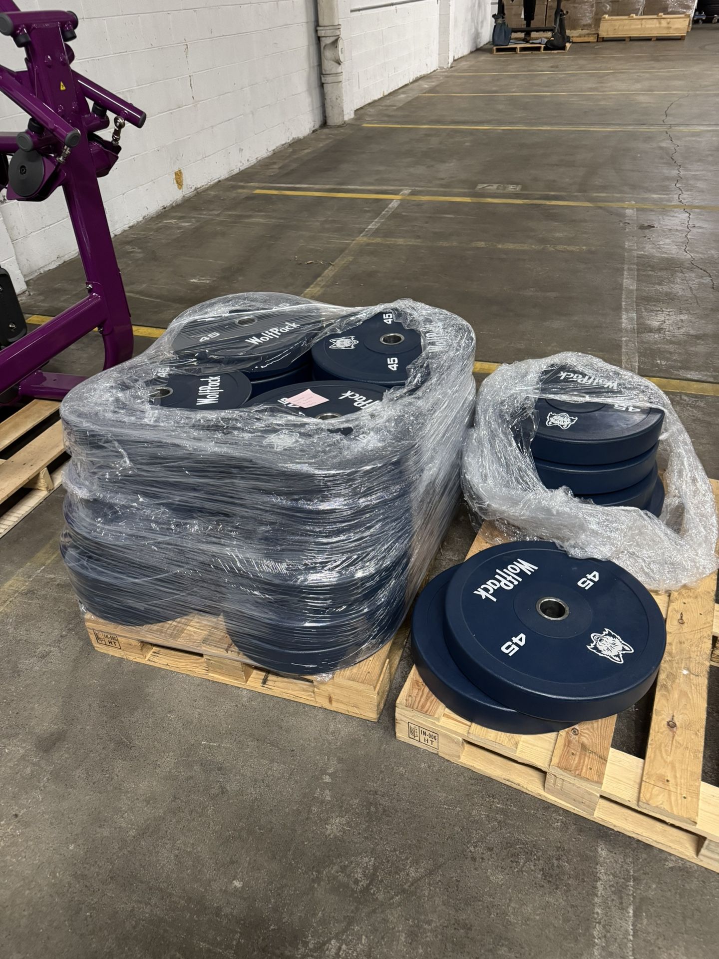45 LB Bumper Plate Lot: 30 total