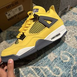 Jordan 4 Yellow Lightning 