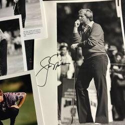 Pro Golfer - Jack Nicklaus - Signed Photo - Autograph