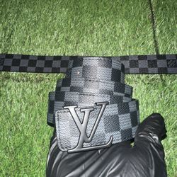 Black True Religion Belt 