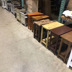 End Table And Nightstand Liquidation- BRAND NEW- Photography Samples And Display Pieces 